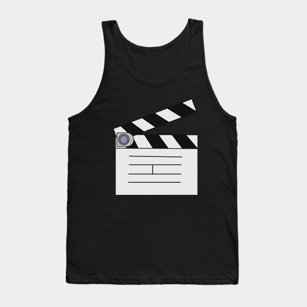 Clapperboard Tank Top by DiegoCarvalho